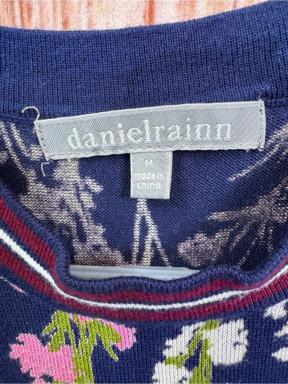 Daniel Rainn Rora Knit Floral Halter Sweater - Picture 7 of 9